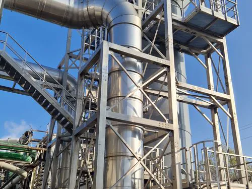 Realizzazione torre in acciaio inox